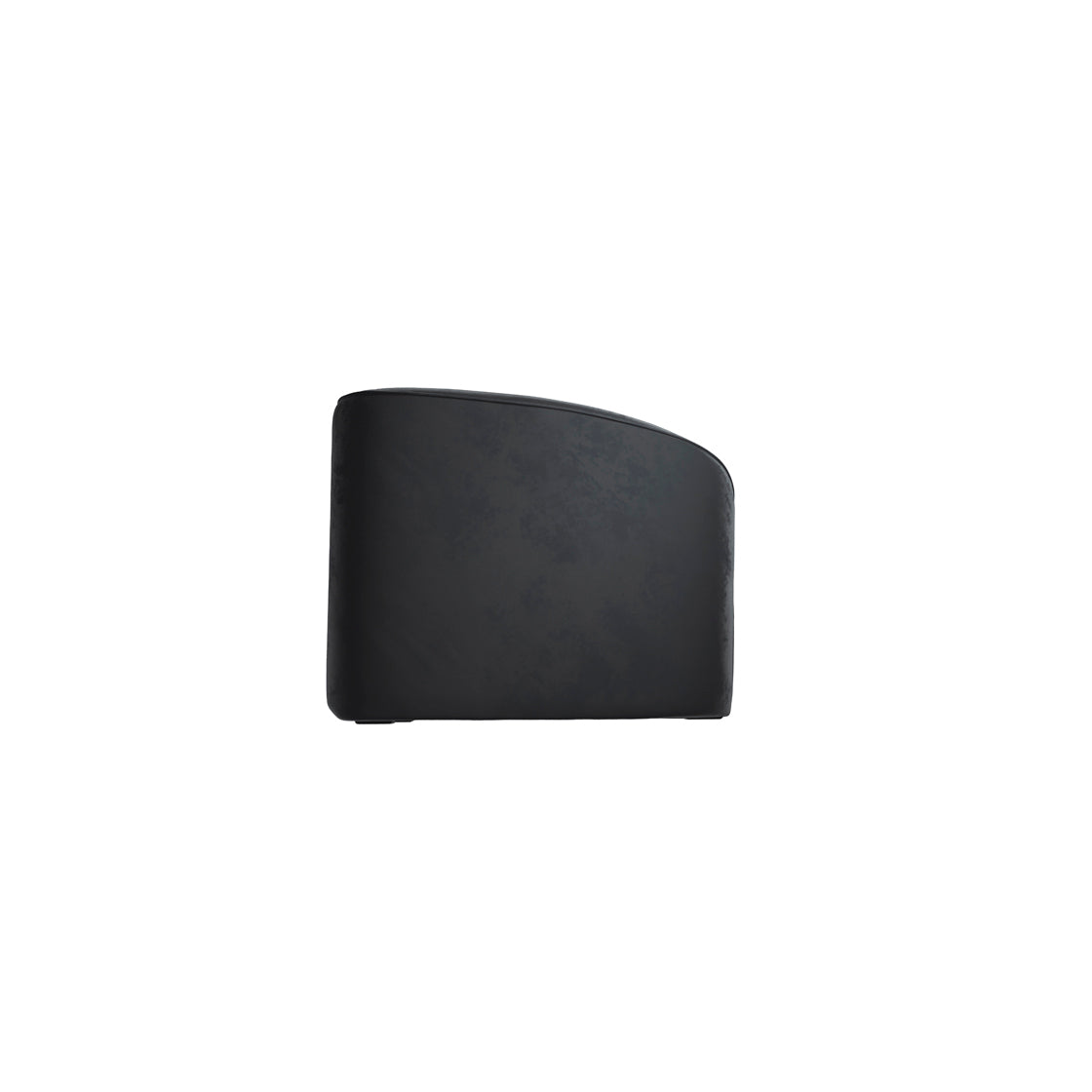 Zuma Black Velvet Accent Armchair